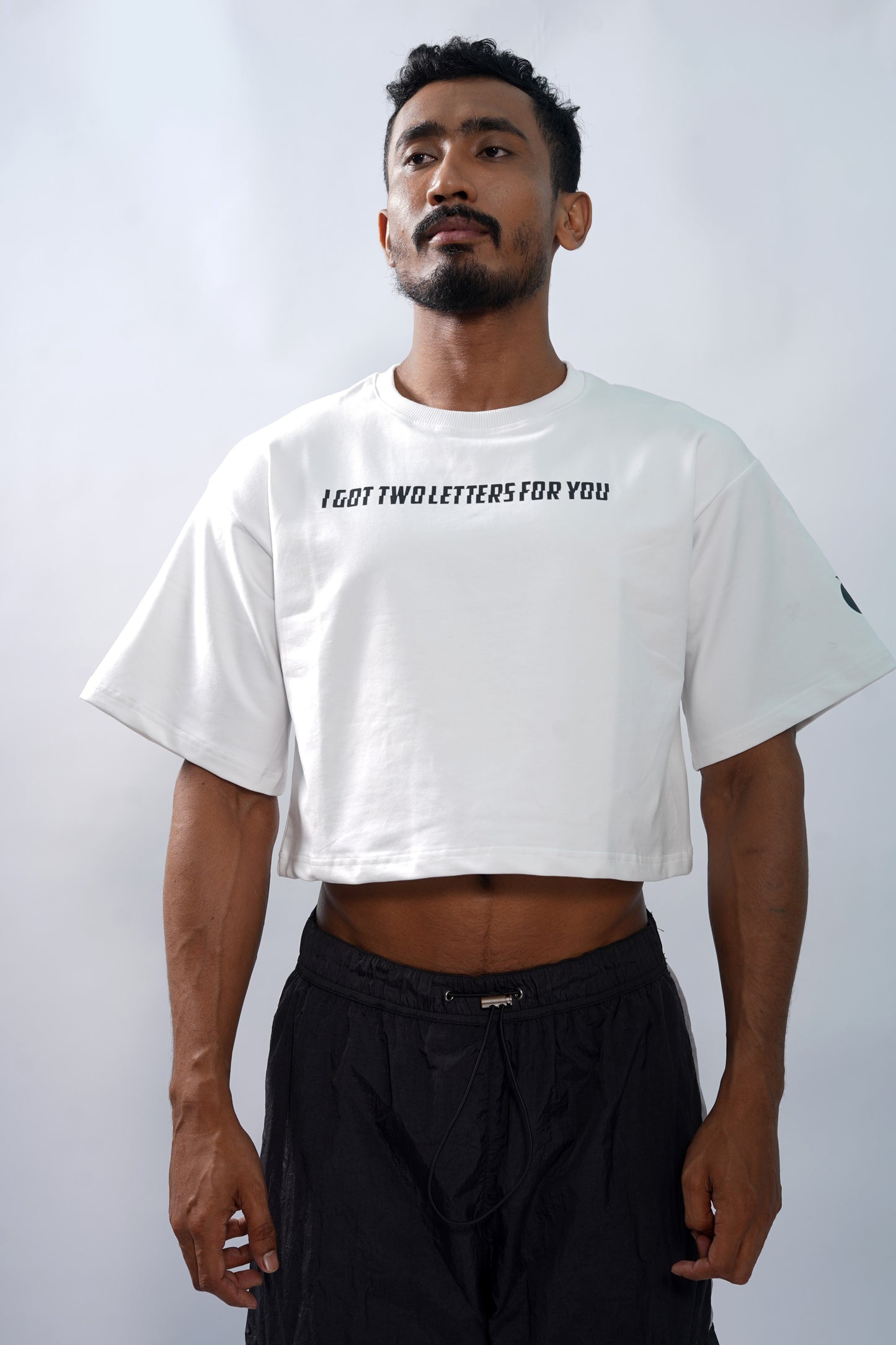 The F&U Cropped Statement T-shirt