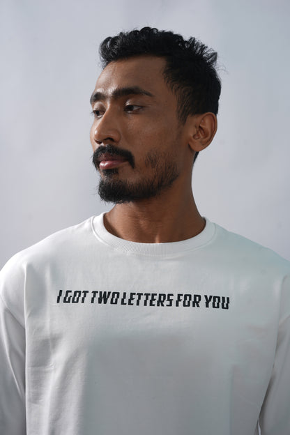 The F&U Cropped Statement T-shirt
