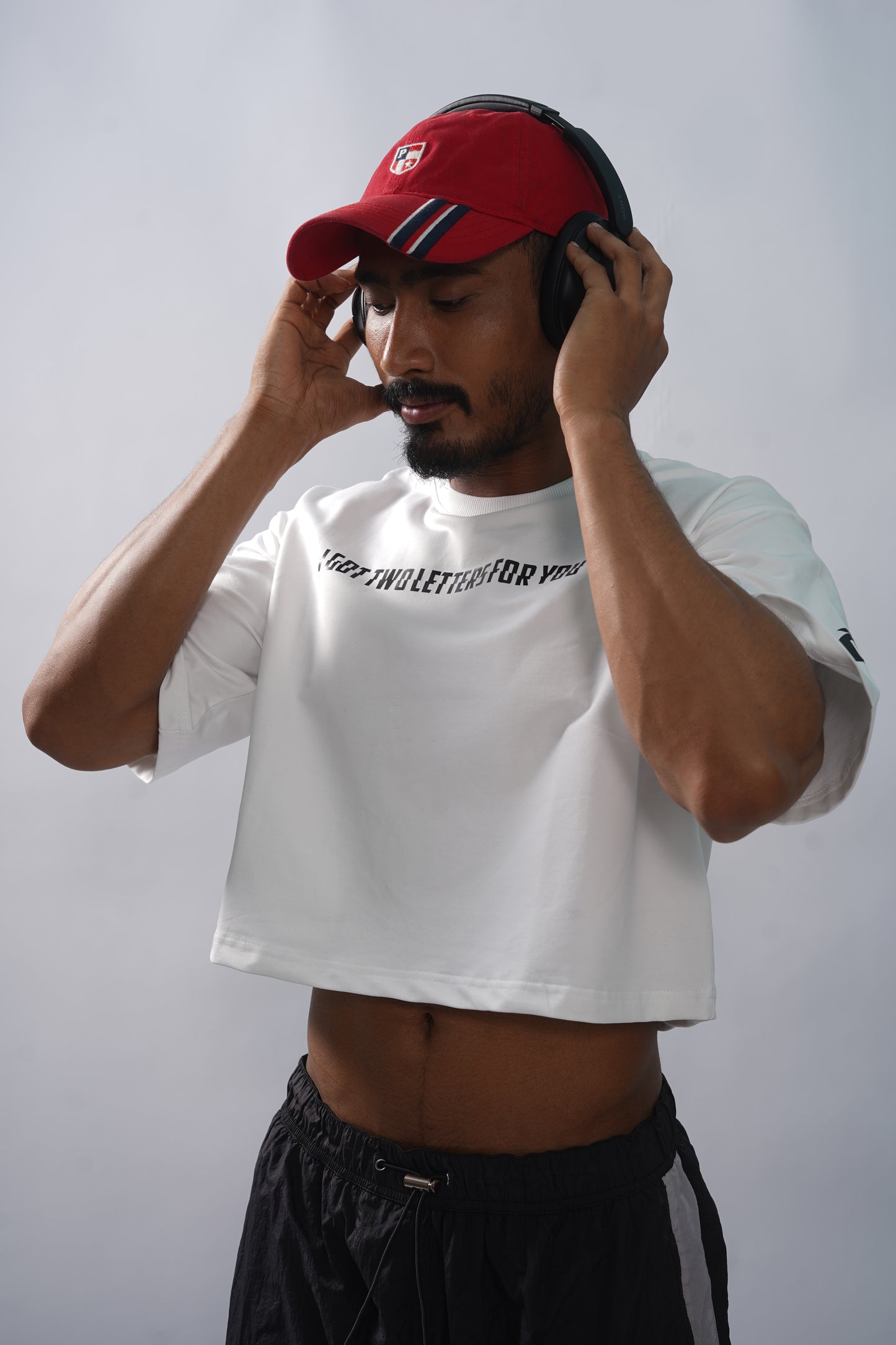 The F&U Cropped Statement T-shirt