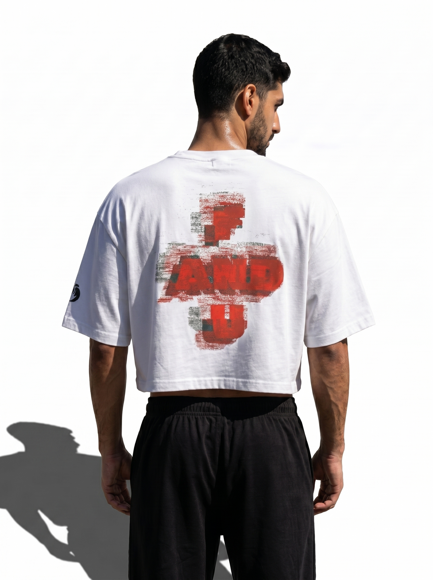 The F&U Cropped Statement T-shirt
