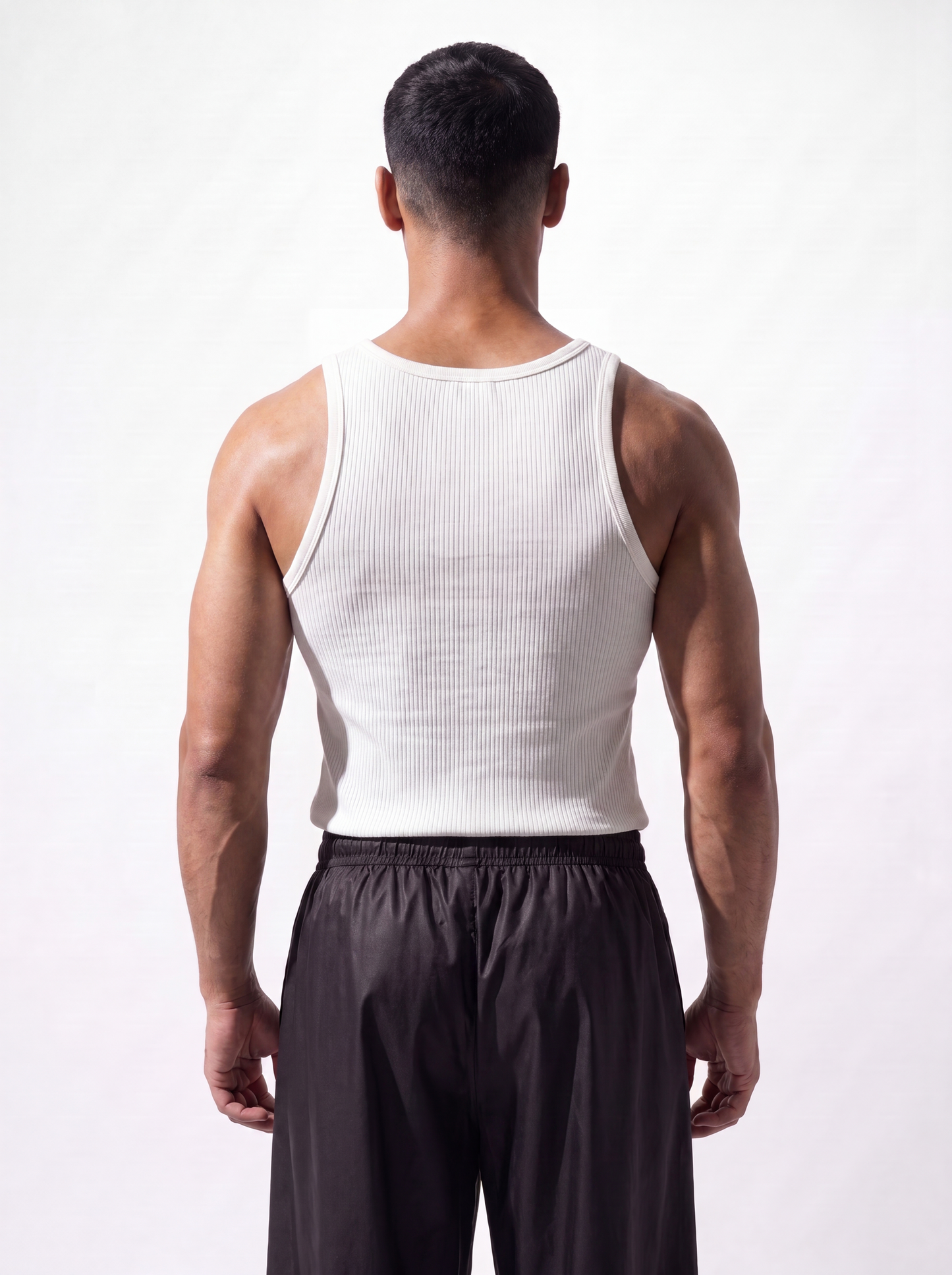 The Luxe Buckle Vest- Off White